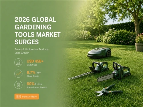 Le marché mondial des outils de jardinage explose en 2026 : les produits inte...